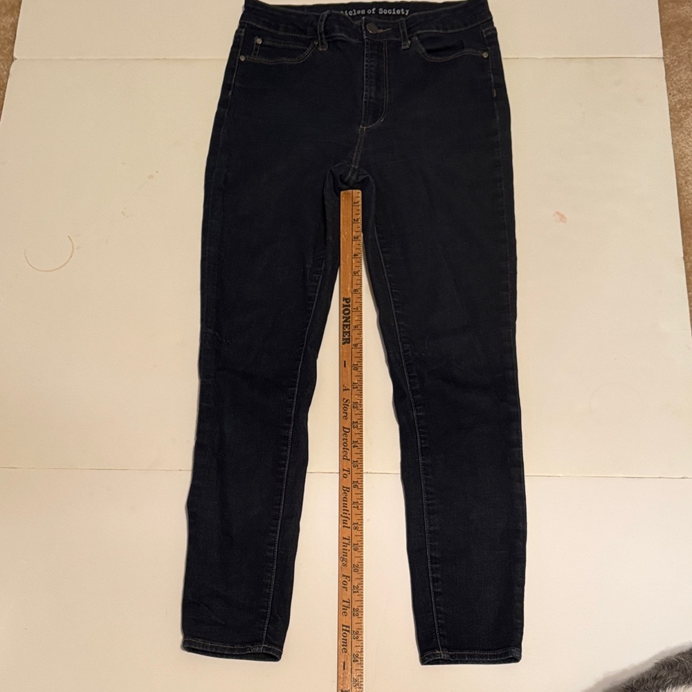 Articles of Society Women’s Dark Blue Stretch Skinny Jeans Size 28